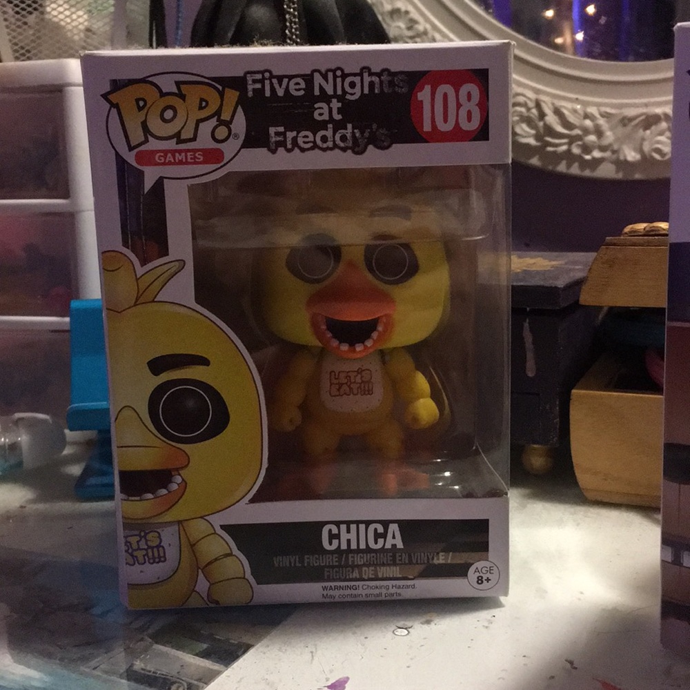 A Chica “PoP!” From five nights at Freddy’s